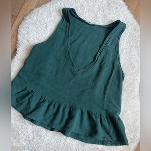 LA Hearts frill bottom tank